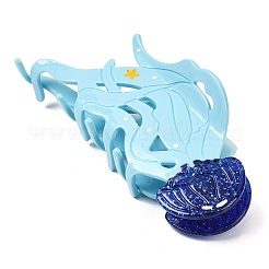 Cellulose Acetate(Resin) Claw Hair Clips&nbsp;OHAR-C014-01A
