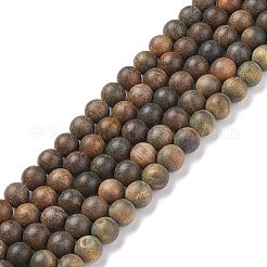 Natural Sandalwood Beads&nbsp;X-WOOD-F008-02F