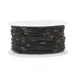304 Stainless Steel Figaro Chains&nbsp;CHS-N002-03EB