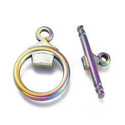 Ion Plating(IP) 304 Stainless Steel Toggle Clasps&nbsp;STAS-M278-02M