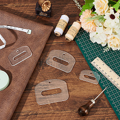 Acrylic Belt Groove Quilting Templates&nbsp;DIY-BC0013-99