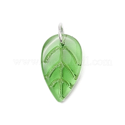 3Pcs Handmade Lampwork Pendants&nbsp;PALLOY-JF04078-01