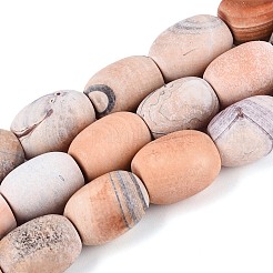 Dyed Natural Agate Beads Strands&nbsp;G-T144-29