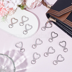 60Pcs Heart Alloy Swivel Clasps&nbsp;FIND-GO0004-34