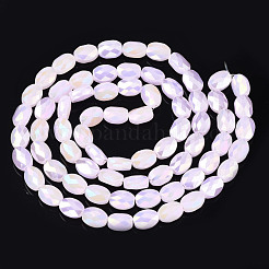 Electroplate Glass Beads Strands&nbsp;EGLA-S194-11A-B05