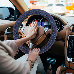 Cloth Steering Wheel Covers&nbsp;AJEW-WH0766-15C