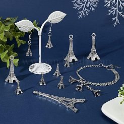 98Pcs 3 Style Tibetan Style Alloy Pendants&nbsp;TIBEP-NB0001-28