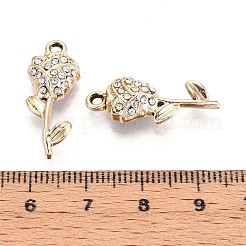 Alloy Rhinestone Pendants&nbsp;PALLOY-T090-56KCG