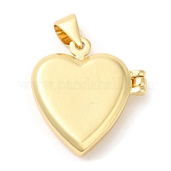 Natural Shell Locket Pendants&nbsp;X-KK-K332-15G-05