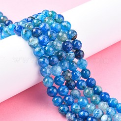 Natural Agate Bead Strands&nbsp;X-G-K166-07F-8mm-06