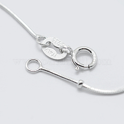 Sterling Silver Snake Chain Necklaces&nbsp;STER-K171-19P