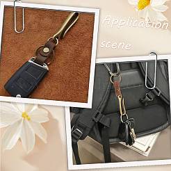 4Pcs Alloy U Shape Belt Hook Keychains&nbsp;KEYC-SC0002-19A