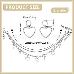 Alloy Multi-strand Curb Chains&nbsp;FIND-GO0003-82B