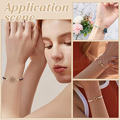 14Pcs 14 Colors Nylon Twisted Cord Bracelet Making&nbsp;MAK-ME0001-05