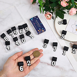 20Pcs 10 Styles Silicone Pendants&nbsp;SIL-SC0002-94