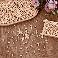 1500Pcs Wood Beads&nbsp;WOOD-FH0002-43