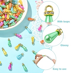 30Pcs ABS Plastic Imitation Pearl Pendants&nbsp;KY-YW0002-16A