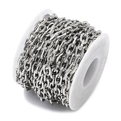 304 Stainless Steel Cable Chains&nbsp;CHS-G043-02P