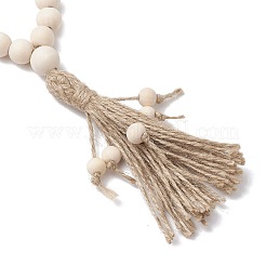 Handmade Wood Beads Door Hanging Ornaments&nbsp;HJEW-JM02971