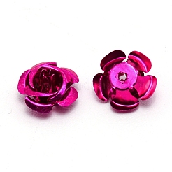 Aluminum Flower Beads&nbsp;FALUM-WH0001-01C