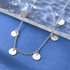 304 Stainless Steel Cable Chain Bracelets for Women&nbsp;BJEW-A036-25P