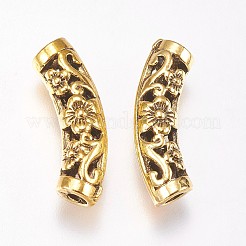 Alloy Tube Beads&nbsp;LS-PALLOY-E448-02AG