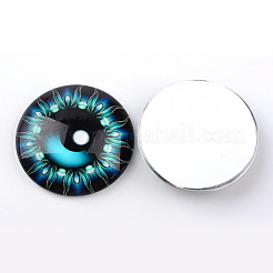 Glass Cabochons&nbsp;X-GGLA-L016-25mm-M