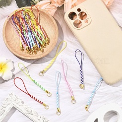 30Pcs 6 Colors Braided Nylon Cord Mobile Straps&nbsp;FIND-YW0011-77