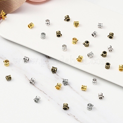 4 Colors Tibetan Style Alloy Tube Bails&nbsp;TIBE-YW0001-25