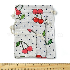 18Pcs 3 Styles Burlap Packing Pouches&nbsp;ABAG-FS0001-10