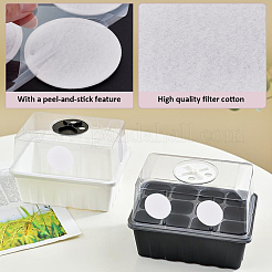 Cotton Planting Supplies Filter Pad for Mushroom&nbsp;AJEW-WH20019-92