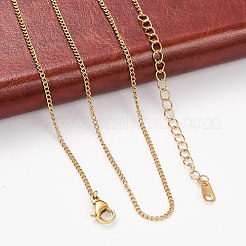 304 Stainless Steel Necklaces&nbsp;X-NJEW-E080-11G