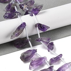 Natural Amethyst Beads Strands&nbsp;G-Q023-B02-01