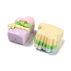 Opaque Resin Cabochons&nbsp;RESI-I068-05