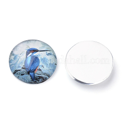 Flatback Glass Cabochons for DIY Projects&nbsp;X-GGLA-S029-12mm-017