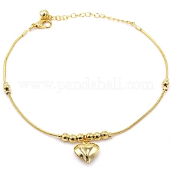 Heart Brass Charm Anklets for Women&nbsp;FS-WG07704-01