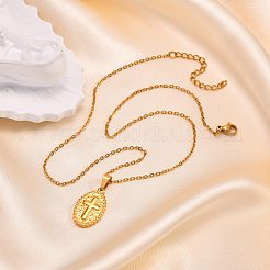 304 Stainless Steel Pendant Necklaces for Women&nbsp;WG8B2D1-01
