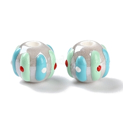 Handmade Porcelain Beads Strands&nbsp;PORC-L078-01B