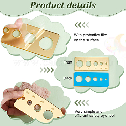 Acrylic Safety Eye Insertion Tool for Toy Making&nbsp;TOOL-WH0127-45C