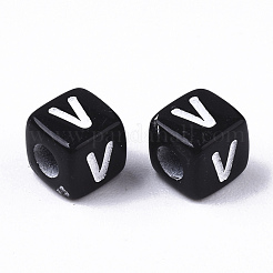 Opaque Acrylic Beads&nbsp;SACR-N002-01V