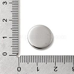 Non-Tarnish Stainless Steel Plain Edge Bezel Cups&nbsp;X-STAS-M226-03B