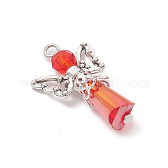 3Pcs Glass Pendants&nbsp;PALLOY-JF03664-02
