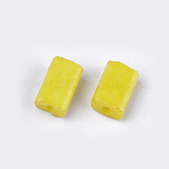 Baking Paint Glass Flat Beads&nbsp;SEED-S023-12C