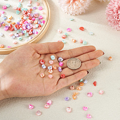 280Pcs 7 Colors Natural Freshwater Shell Beads&nbsp;SHEL-FW0001-02