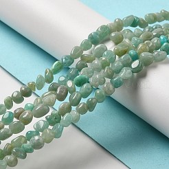 Natural Amazonite Beads Strands&nbsp;G-D081-A06