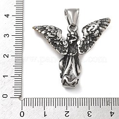 304 Stainless Steel Pendants&nbsp;STAS-V008-12AS
