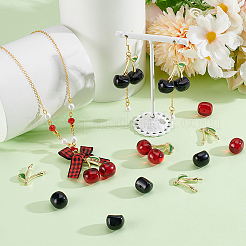 DIY Cherry Pendant Jewelry Kits&nbsp;DIY-PH0029-91