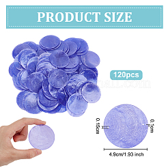 Dyed Natural Capiz Shell Connector Charms&nbsp;FIND-WH0816-016B