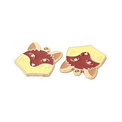 Alloy Enamel Pendants&nbsp;ENAM-D046-47G