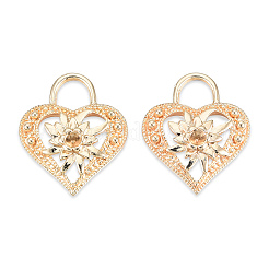 Brass Pendant Rhinestone Settings&nbsp;KK-N232-469